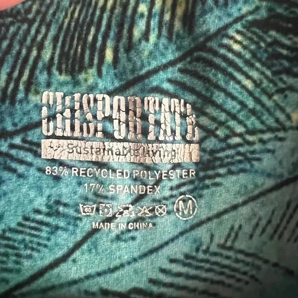 CHISPORTATE sustainable, living, yoga, leggings, size medium - Picture 8 of 9